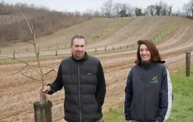 Agroforesterie pour limiter l'érosion des sols, Association Campagnes Vivantes 82, Photo REUSSIR