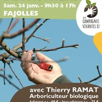 Les ateliers 2026 de l'association Campagnes Vivantes 82 : taille de fruitiers