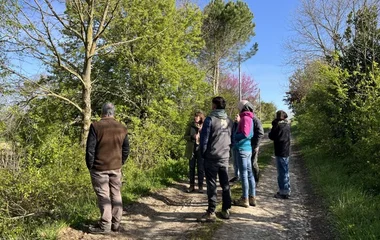 Rencontre technique haies champêtres, Fédération Départementale des Chasseurs du Tarn-et-Garonne et Association Campagnes Vivantes 82, Faudoas