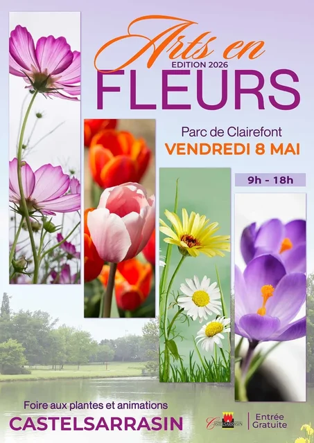 Arts en Fleurs, Castelsarrasin, Association Campagnes Vivantes 82
