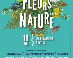 Fête des Fleurs et de la Nature, Caylus, Association Campagnes Vivantes 82