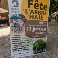Fête de l'Arbre et de la Haie, Lafrançaise, Association Campagnes Vivantes 82