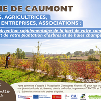 Caumont, subvention pour planter des arbres champêtres
