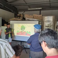 Atelier taille de formation des jeunes arbres, Assocation Campagnes Vivantes 82