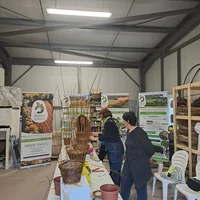Atelier suspension florale en osier, Association Campagnes Vivantes 82