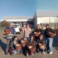 Atelier panier en osier, Association Campagnes Vivantes 82